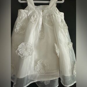 J. Crew Floral Appliqué Dress Toddler